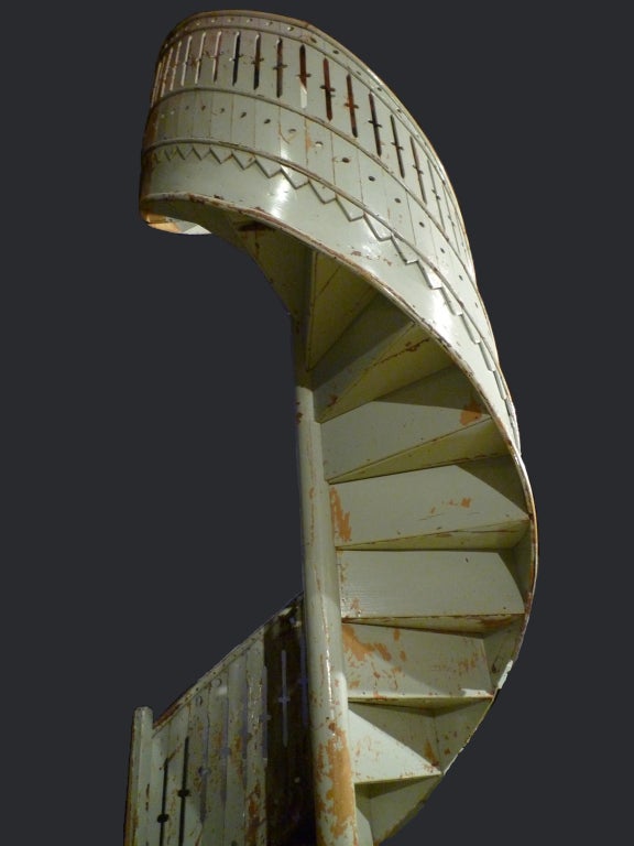 French 19th Century Spiral Staircase 1