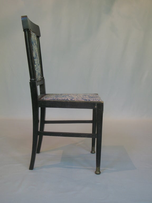 Six Aesthetic Movement English Dining Chairs After E W Godwin 1