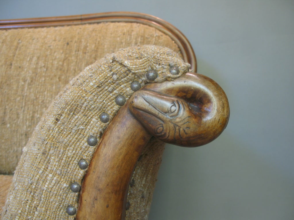 XIXe siècle Sette à volutes « Serpent » - France, 19ème siècle en vente