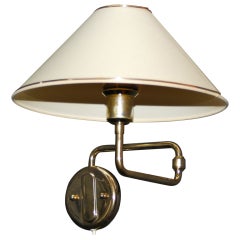 Swedish Wall Light With Adjustable Swing Arm