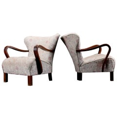 A Pair of Danish Armchairs
