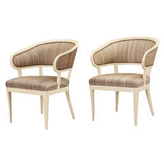 Pair of "Jonas Love" Chairs by Carl Malmsten