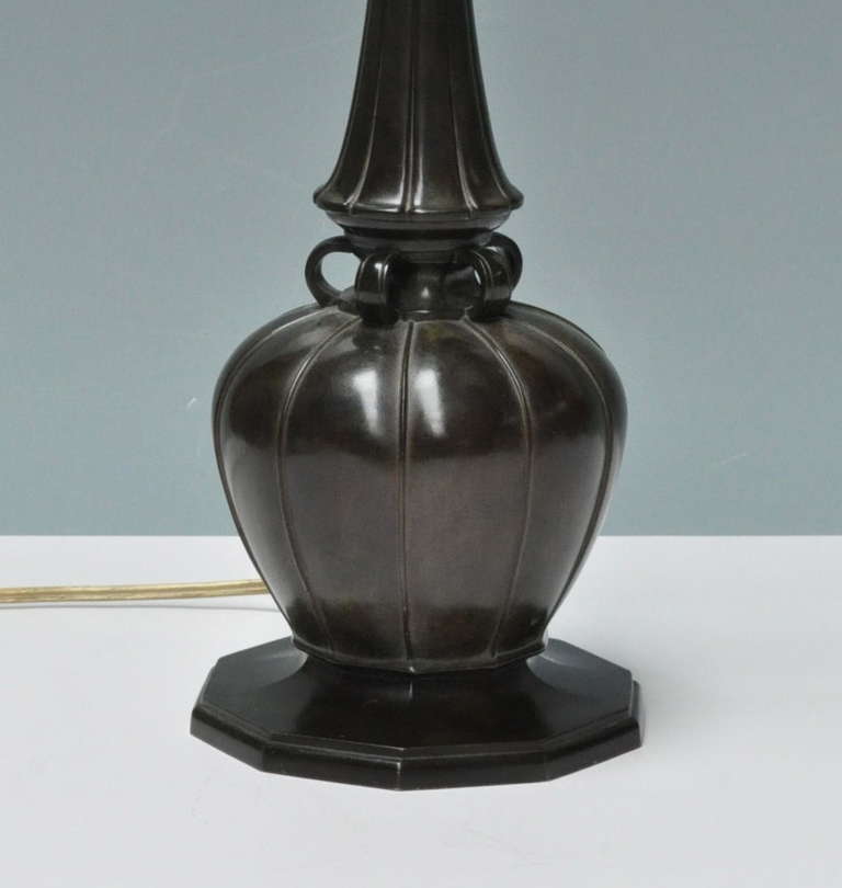 Mid-20th Century Large Table Lamp by Just Andersen