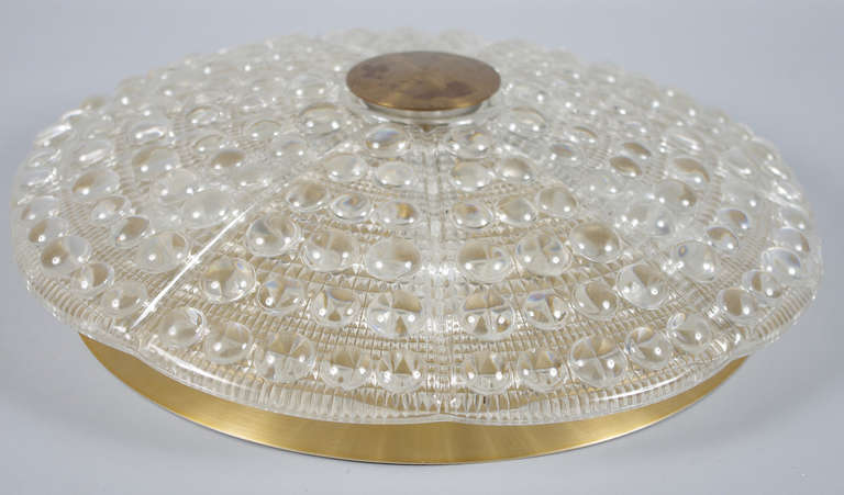 Swedish Ceiling Light by Carl Fagerlund for Orrefors / 2 available For Sale
