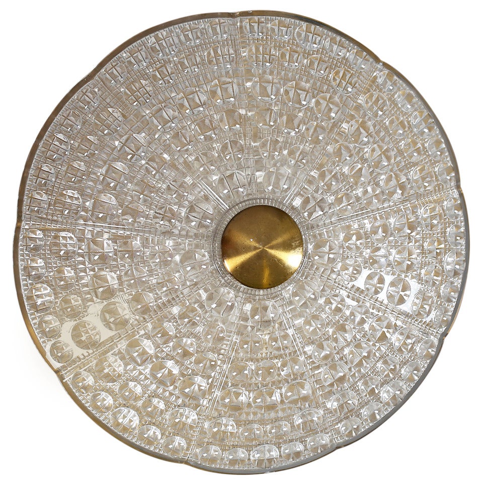 Ceiling Light by Carl Fagerlund for Orrefors / 2 available