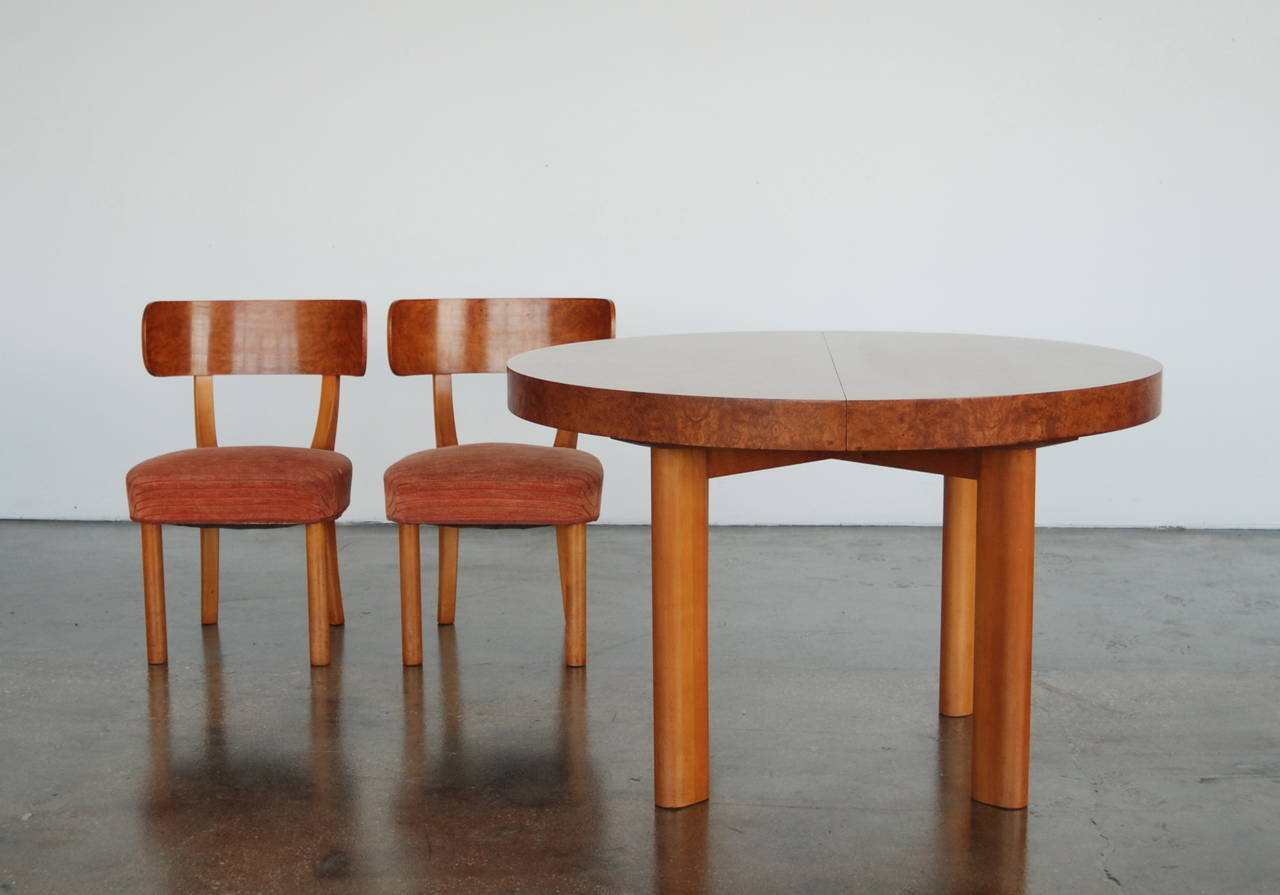 Swedish Extendable Dining Table by Axel Einar Hjorth, 1930s