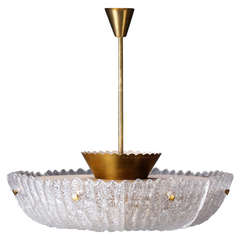 Large "Embassy" Chandelier by Carl Fagerlund for Orrefors