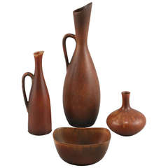 Set of Stoneware by Carl-Harry Stalhane 12
