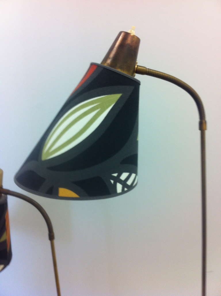 Pair of Floor Lamps by Falkenberg In Good Condition In Long Island City, NY