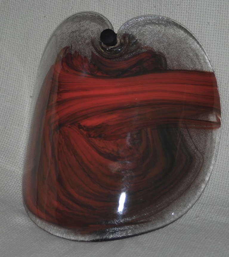Blown Glass  Large Sconces by Per Lutken for Holmegaard For Sale