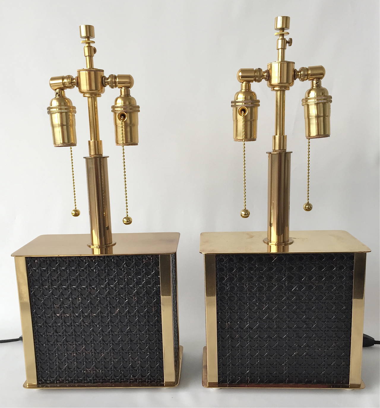 Pair of Swedish Table Lamps In Excellent Condition For Sale In Long Island City, NY