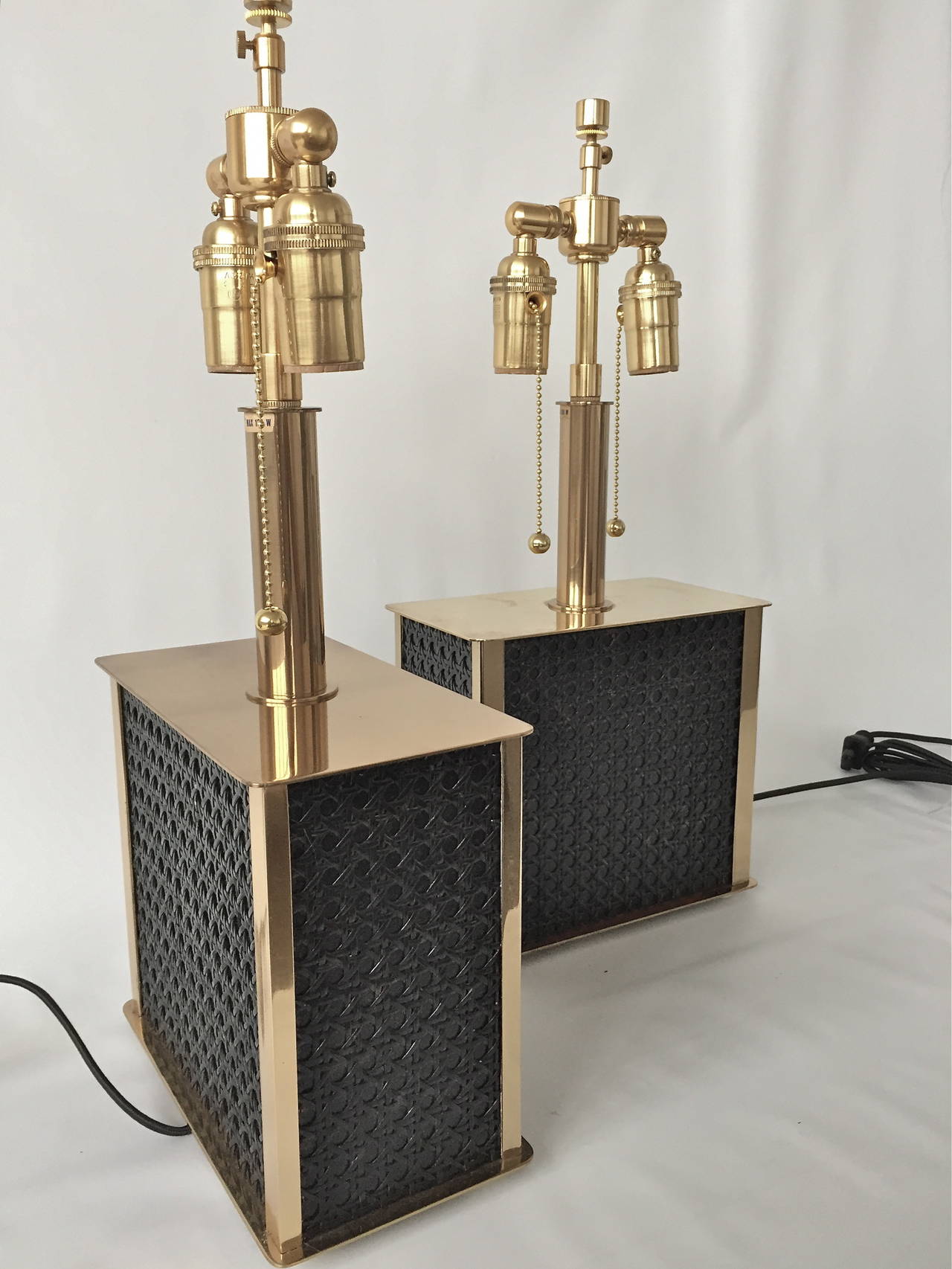 Late 20th Century Pair of Swedish Table Lamps For Sale