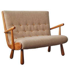 Settee in the Style of Philip Arctander 1