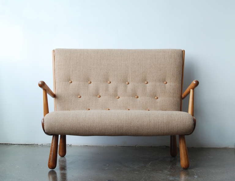 Danish Settee in the Style of Philip Arctander