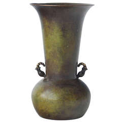 Vase en bronze d'Aegte Bronce