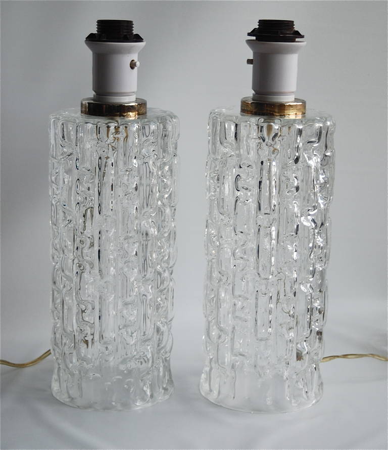 Scandinavian Modern Pair of Swedish Table Lamps For Sale