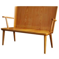 Pine Bench in Style of Axel Einar Hjorth