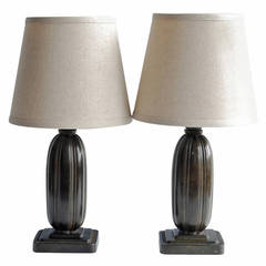 Pair of Table Lamps by Just Andersen