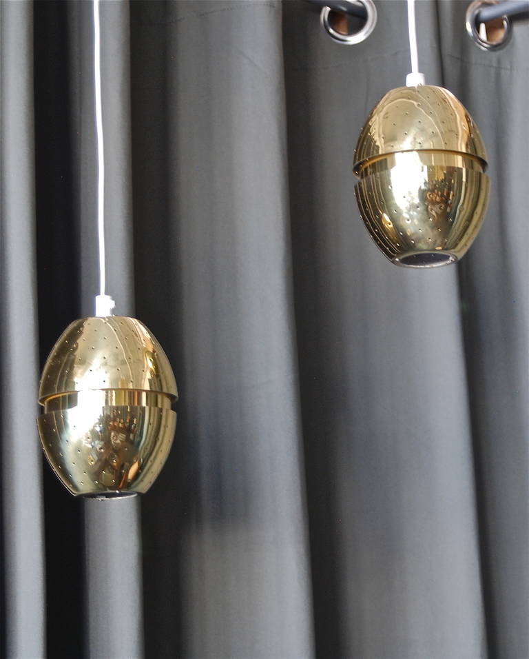 Pair of Pendants by Hans Agne Jakobsson In Good Condition In Long Island City, NY