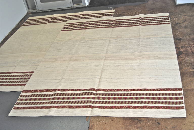 Scandinavian Modern  Flat-Weave Kelim Rugs For Sale