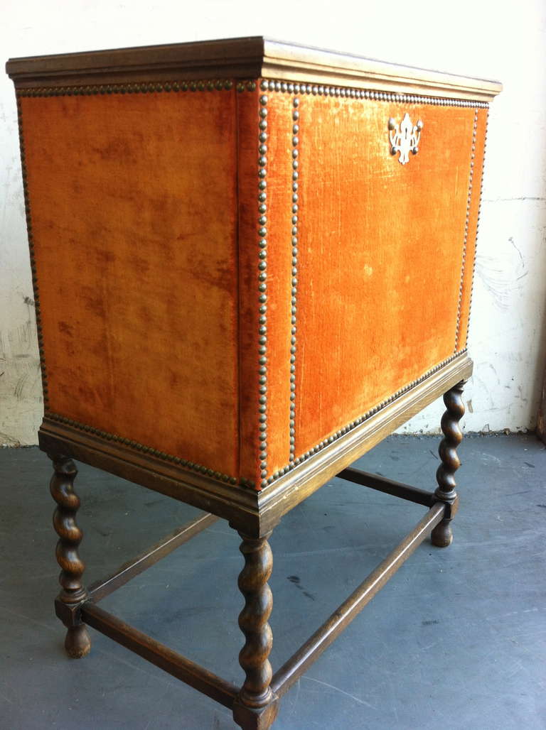 Swedish Small Cabinet or Nightstand, Otto Schulz Attributed