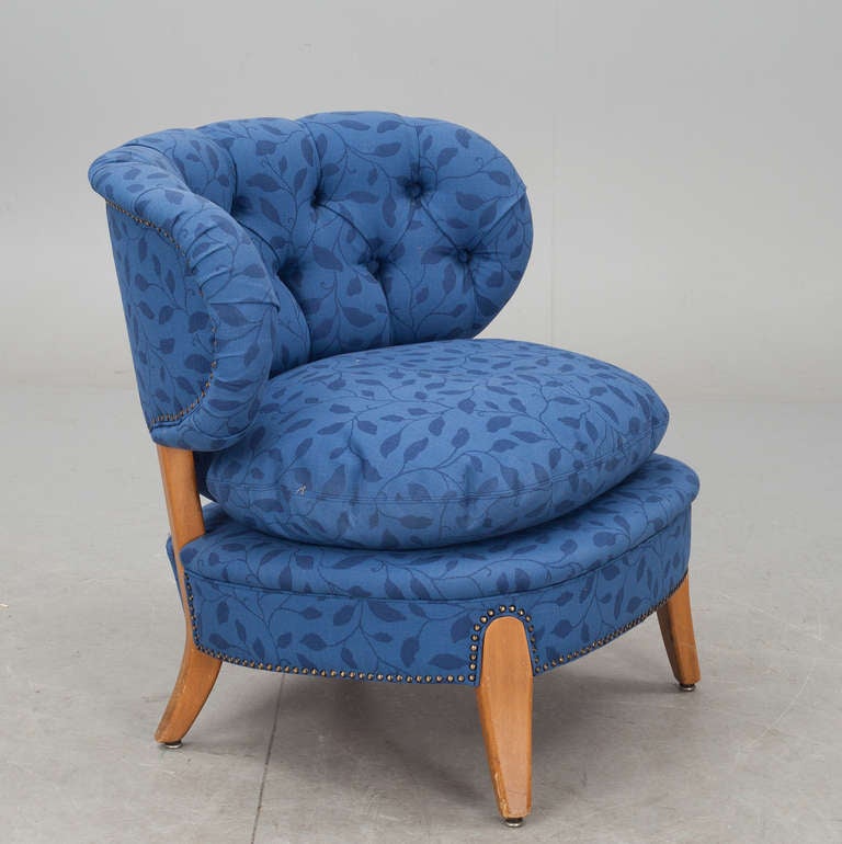 Scandinavian Modern Chair by Otto Schulz For Sale