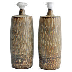 Pair of Table lamps by Gunnar Nylund
