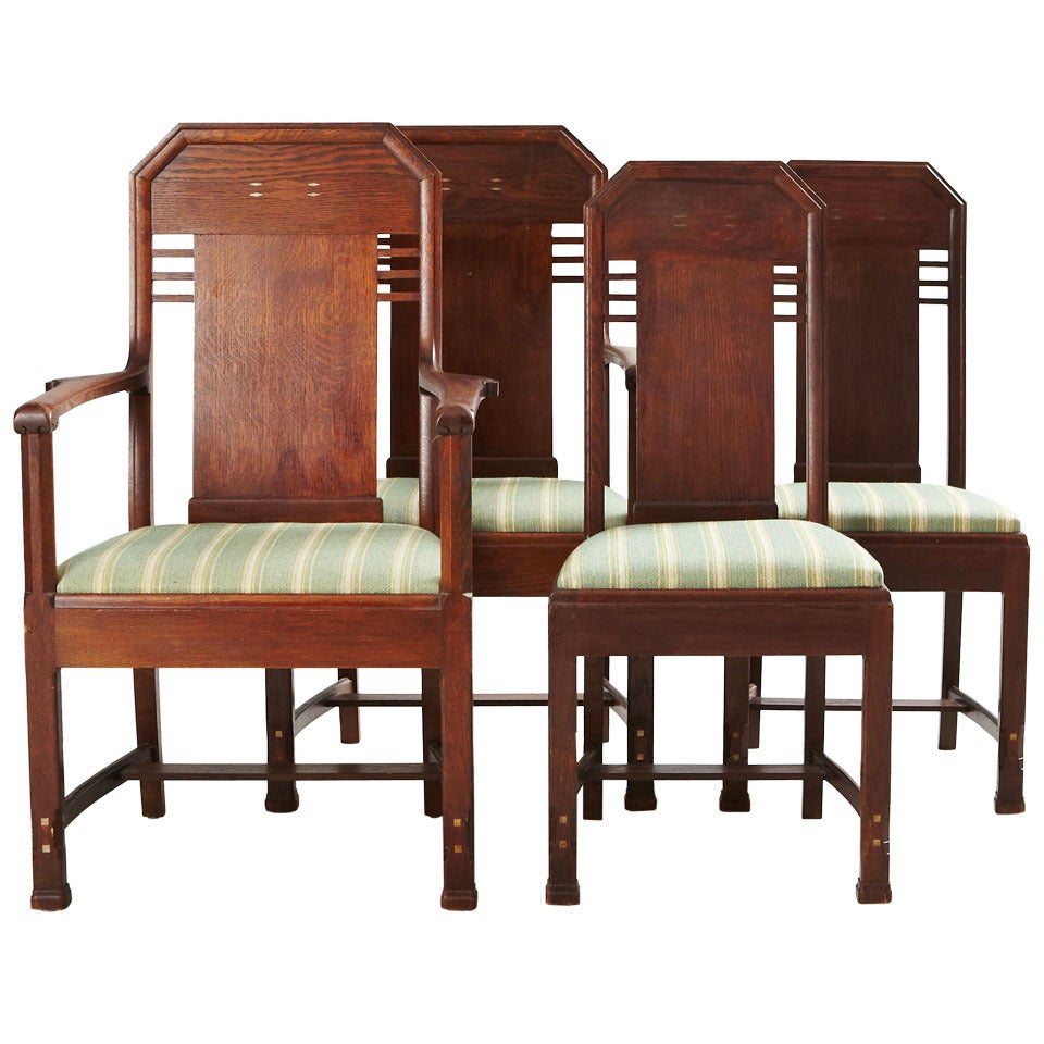 Set of Eight Chairs by Nordiska Kompaniet, David Blomberg Attributed For Sale