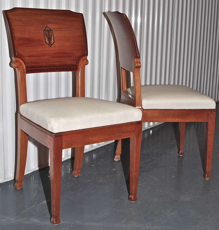 Swedish Pair of Chairs by Nordiska Kompaniet, circa 1915