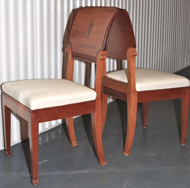 20th Century Pair of Chairs by Nordiska Kompaniet, circa 1915