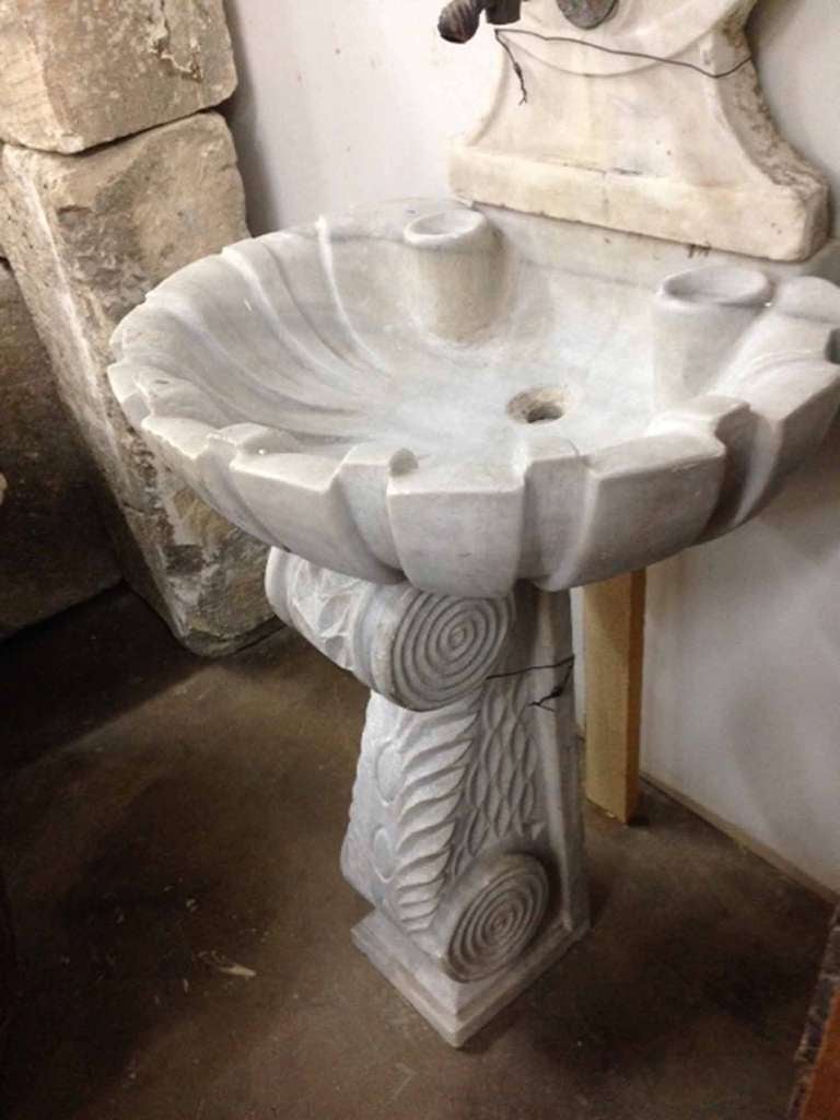 Marble Standing Sink, circa 1750 1