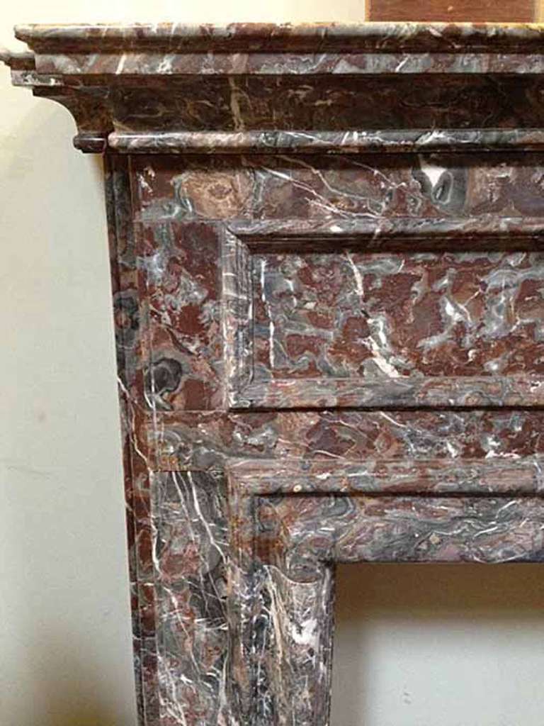 French Marble Mantel, circa 1870