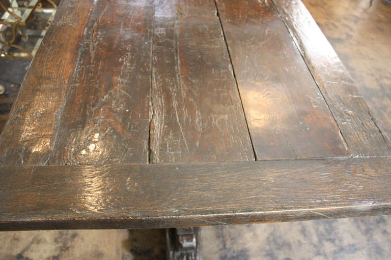 17th Century  English Jacobean Refectory Table 1