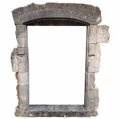 Antique Circa 1700 Limestone Entryway