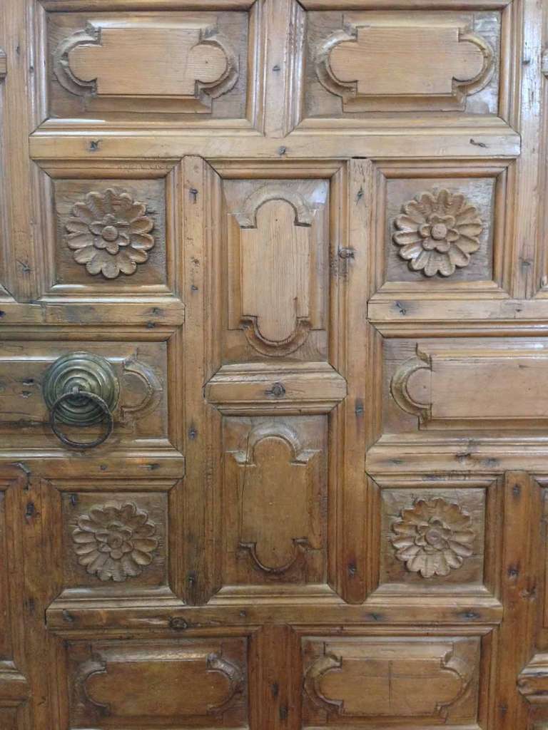 This beautifully carved door is from the Greek Isles and is dated back to, circa 1780.
