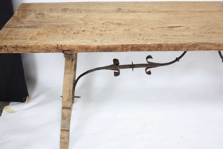 18th Century Spanish Bleached Console