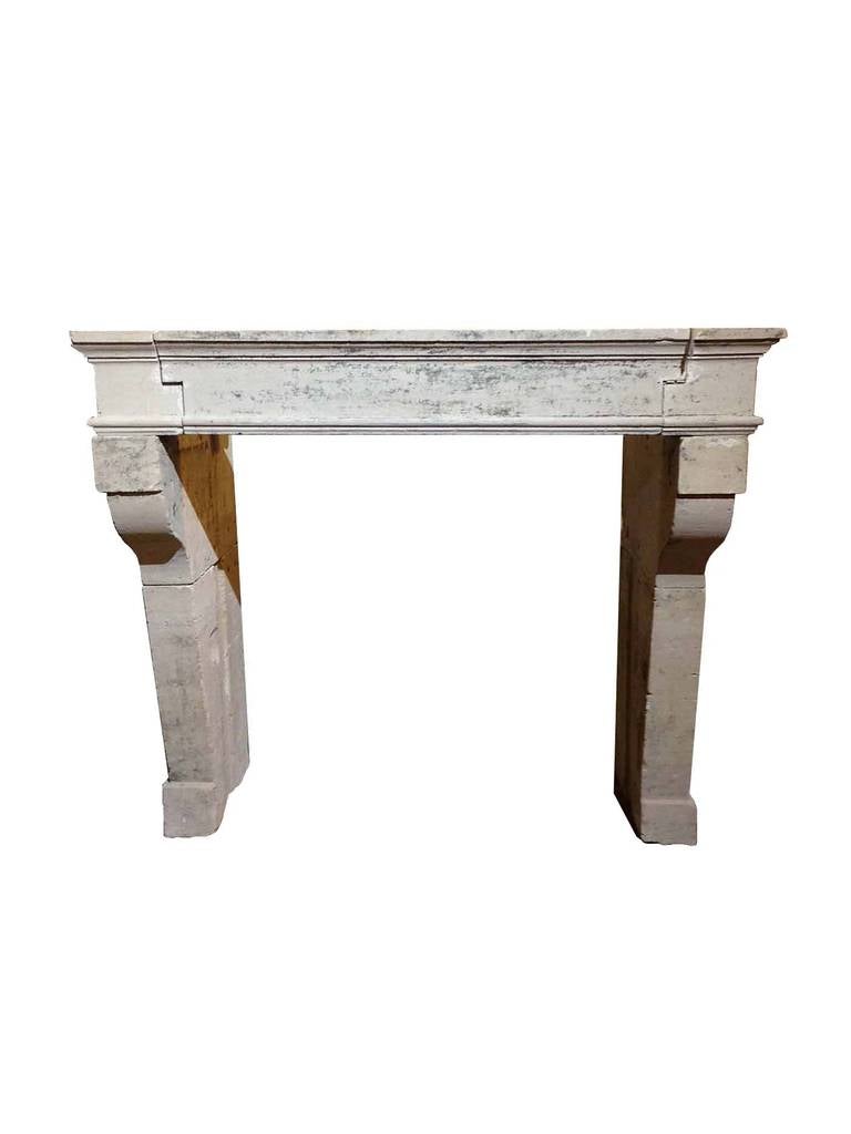 Louis XIII limestone mantel imported from France.

Measurements: 65 1/2″ W x 25″ D x 59 1/4″ H
Firebox: 50″ W x 49 1/2″ H