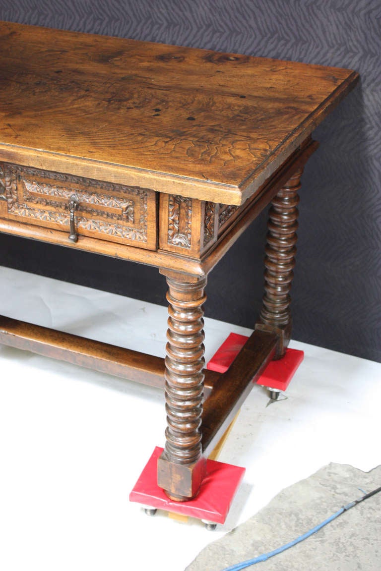18th Century Spanish Elmwood Console