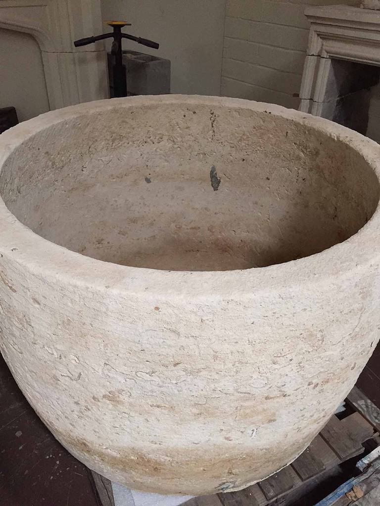 Antique Limestone Water Reservoir, circa 1650 at 1stDibs