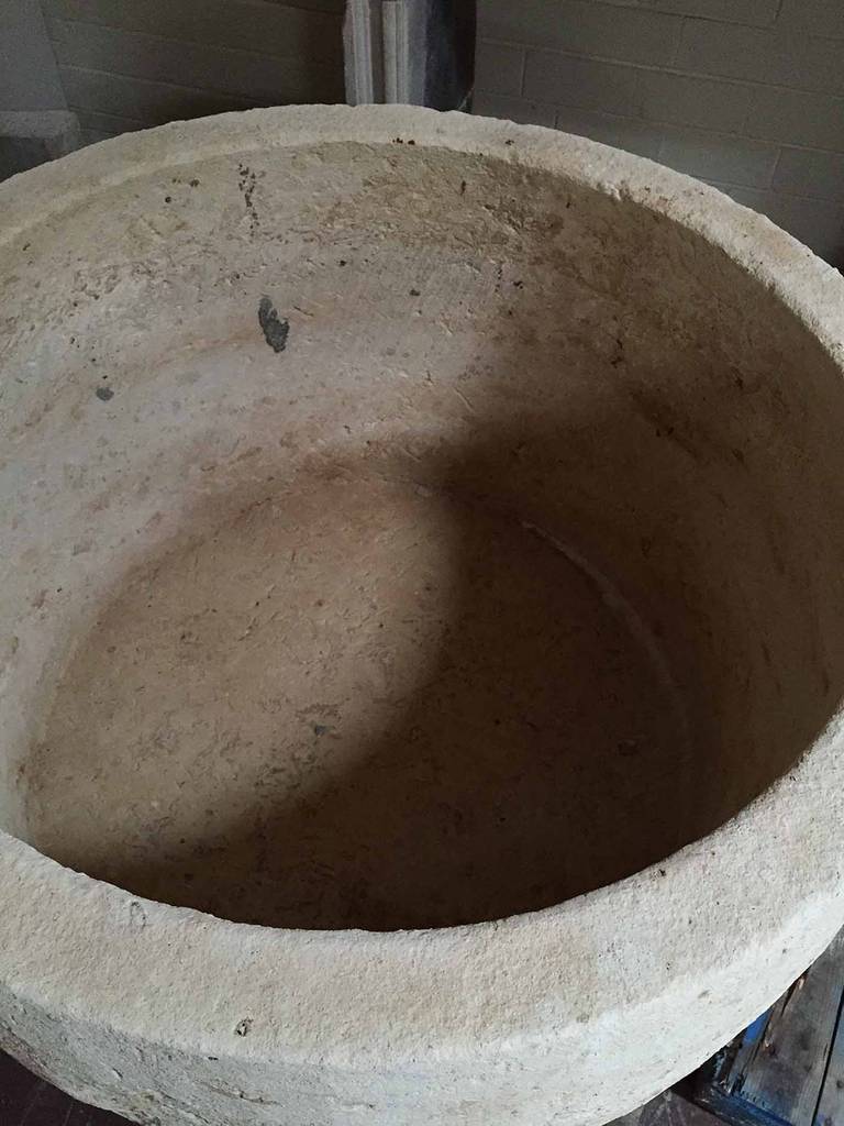 Antique Limestone Water Reservoir, circa 1650 at 1stDibs