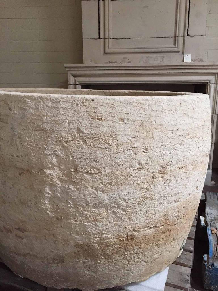 Antique Limestone Water Reservoir, circa 1650 at 1stDibs