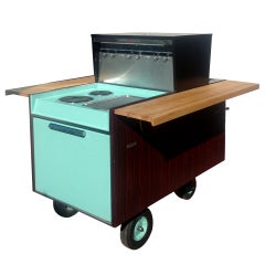 Retro 1956 General Electric" Partio Cart" Kitchen/BBQ cart