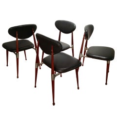 A set of four Shelby Williams chairs