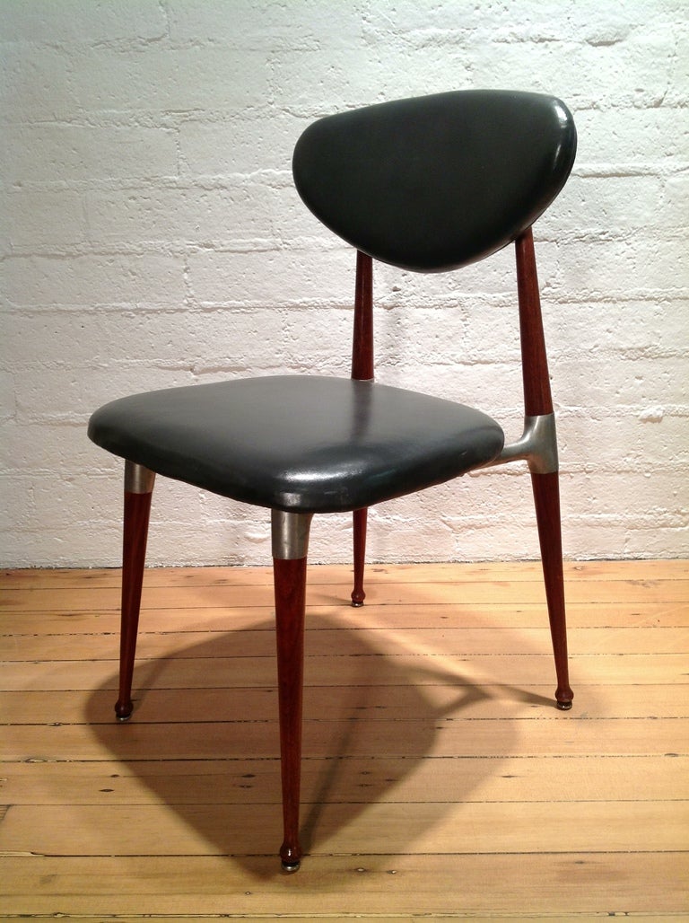 American A set of four Shelby Williams chairs