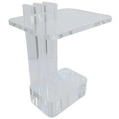 Les Prismatiques Acrylic Side Table