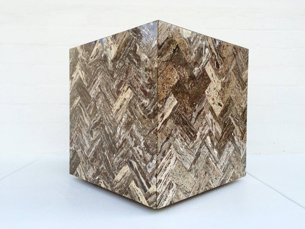 American Beautiful Sealed Travertine Cube