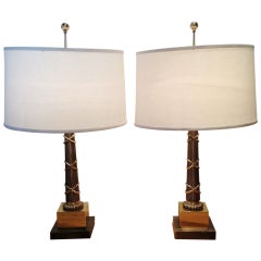 A Pair Of Chapman Table Lamps 6