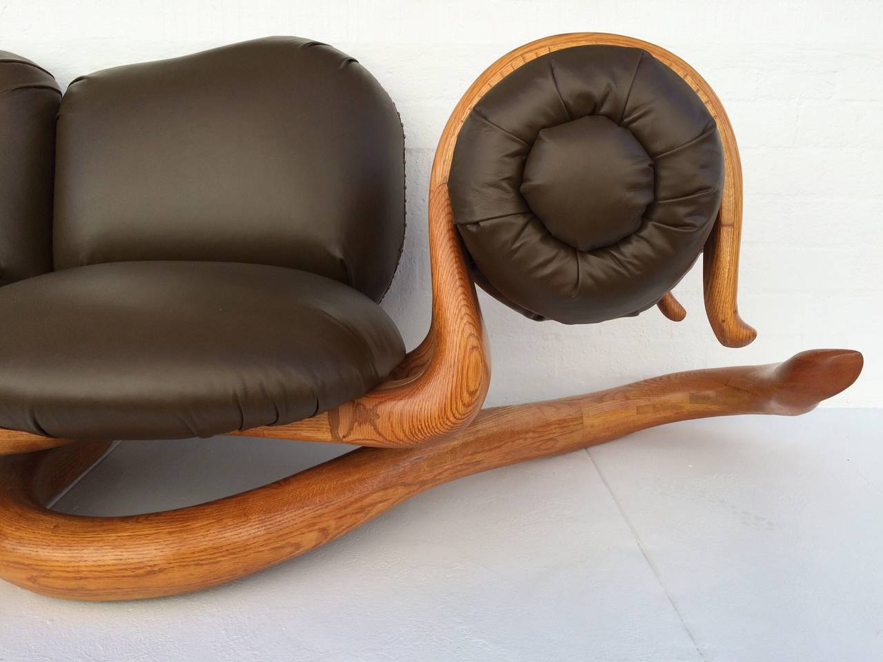 Mid-Century Modern Spectacular Sculptural Studio Sofa, Chairs and Cocktail Table by Peter Danko