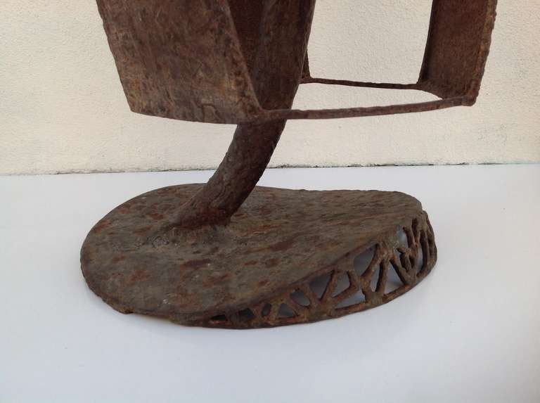 Unknown Brutalist Bronze Kinetic Sculpture by Jay G Weynn