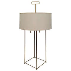 Tommi Parzinger Brass Table Lamp